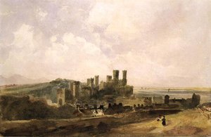 Château de Caernarvon - Peter de Wint