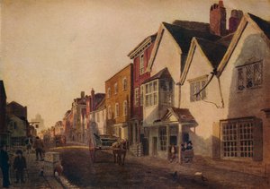 Eton High Street, XIXe siècle, 1924