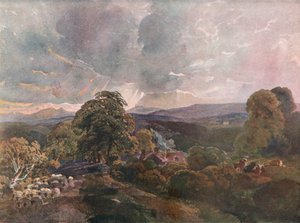Sackbridge Hall, Près de Lowther, vers 1928 - Peter de Wint