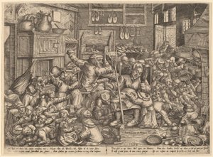 La famille indisciplinée du cordonnier - Peter van der Borcht
