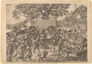 Le Grand Festin Rustique de Mariage - Peter van der Borcht
