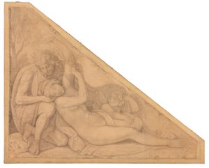 Apoll und Daphne - Peter von Cornelius