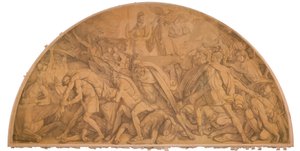 Der Kampf um den Leichnam des Patroklos - Peter von Cornelius
