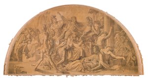 Der Untergang Trojas - Peter von Cornelius