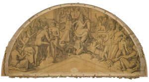 Die Aufnahme des Herakles in den Olymp - Peter von Cornelius