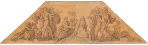 Die Vermählung von Menelaos und Helena - Peter von Cornelius