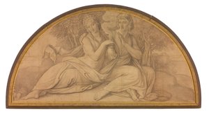 Epimetheus und Pandora - Peter von Cornelius