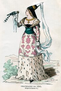 Dame du manoir du temps de Charles VI de France, 1395 1882-1884