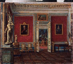 Dans le palais Kouskovo (Moscou) - Petr Ivanovic Petrovichev