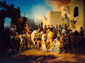 Tsar Ivan IV conquérant Kazan en 1552, 1894 - Petr Mikhailovich Shamshin