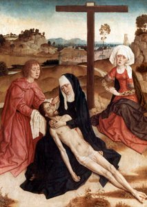 Lamentation sur le Christ mort, c.1444 - Petrus Christus