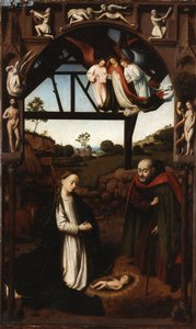 La Nativité du Christ La Sainte Nuit - Petrus Christus