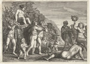 Triomphe de Bacchus - Petrus Clouwet (possibly)
