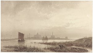 Vue de Veere - Petrus Franciscus Greive