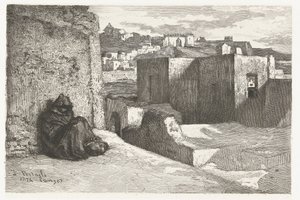 Vue de Tanger - Petrus Johannes Arendzen (attributed to)