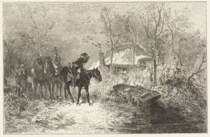 Une reconnaissance dans la neige - Petrus Johannes Arendzen