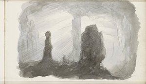 Grotte stalactite - Petrus Johannes Schotel