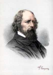 Alfred Tennyson, 1er Baron Tennyson, poète anglais, vers 1890 - Petter and Galpin Cassell
