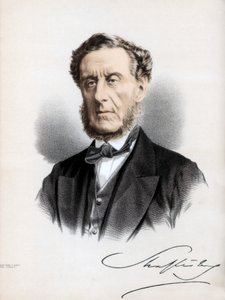 Anthony Ashley Cooper, 7ème comte de Shaftesbury, homme politique et philanthrope anglais, vers 1890 - Petter and Galpin Cassell