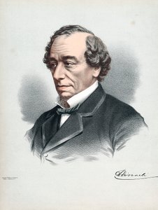 Benjamin Disraeli, 1er comte de Beaconsfield 1804-1881, homme d