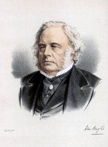 John Bright, homme politique radical et libéral britannique, vers 1890 - Petter and Galpin Cassell