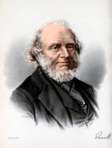 John Russell, 1er comte Russell, homme politique whig et libéral anglais, vers 1890 - Petter and Galpin Cassell