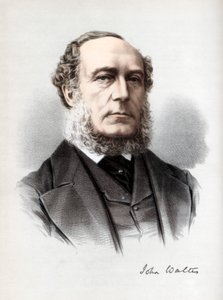 John Walter, homme politique libéral modéré britannique, vers 1890 - Petter and Galpin Cassell