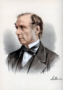 Roundell Palmer, 1er Comte de Selborne, avocat britannique et homme politique libéral, vers 1890 - Petter and Galpin Cassell