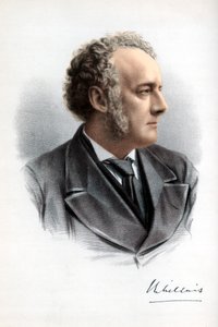Sir John Everett Millais, 1er baronnet, peintre et illustrateur britannique, vers 1890 - Petter and Galpin Cassell