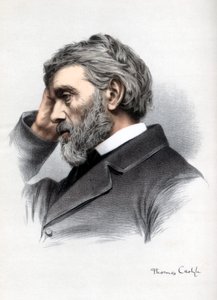 Thomas Carlyle, essayiste, satiriste et historien écossais, vers 1890 - Petter and Galpin Cassell
