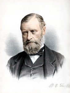 William Edward Forster, homme politique libéral britannique, vers 1890 - Petter and Galpin Cassell