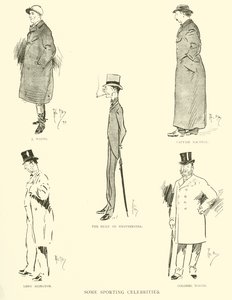 Caricature de Phil May, des années 1890