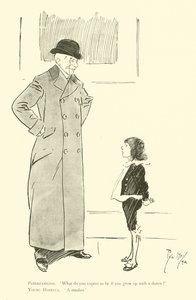 Caricature de Phil May, des années 1890 - Phil May