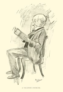 Caricature de Phil May, des années 1890 - Phil May