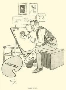 Caricature de Phil May, des années 1890 - Phil May