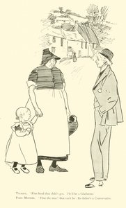 Dessin humoristique des années 1890 - Phil May