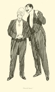 Caricature de Phil May, des années 1890 - Phil May