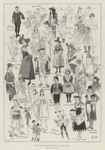 Bal costumé pour enfants à Mansion House