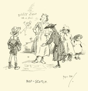 Illustration pour Phil Mays Gutter-Snipes - Phil May