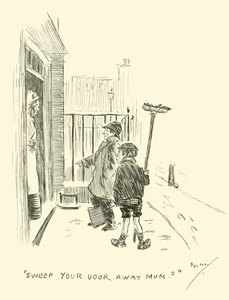 Illustration pour Phil Mays Gutter-Snipes - Phil May