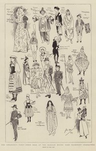 Le bal costumé des enfants à la Mansion House