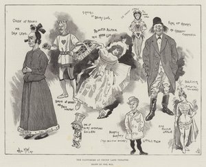 La Pantomime au Drury Lane Theatre - Phil May