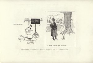 Enthousiasme non refroidi, baignade hivernale dans la Serpentine - Phil May