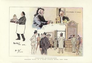 Façons occidentales, dans un hôtel de la Cinquième Avenue, New York - Phil May