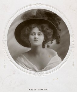 Maudi Darrell, actrice britannique, vers 1908 - Philco Publishing Company