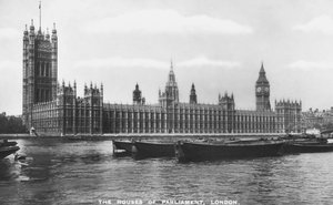Les Chambres du Parlement, Westminster, Londres, 1933 - Philco Publishing Company