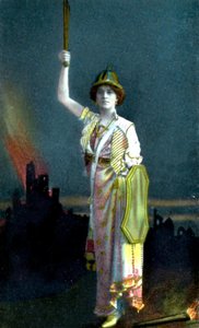 Zena Dare 1887-1975, chanteuse et actrice anglaise, 1908 - Philco Publishing Company