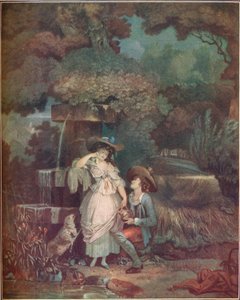 Fortune et infortune, ou La cruche cassée, 1787, 1909 - Philibert Louis Debucourt