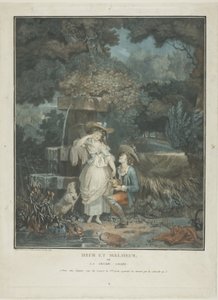 Heur et Malheur - Philibert Louis Debucourt