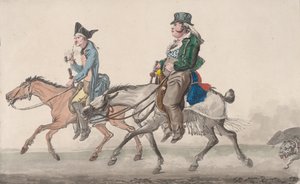 Route de Poissy - Philibert Louis Debucourt